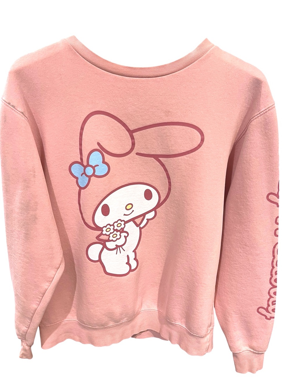 Sanrio Bioworld My Melody Sweatshirt SZ M Pink